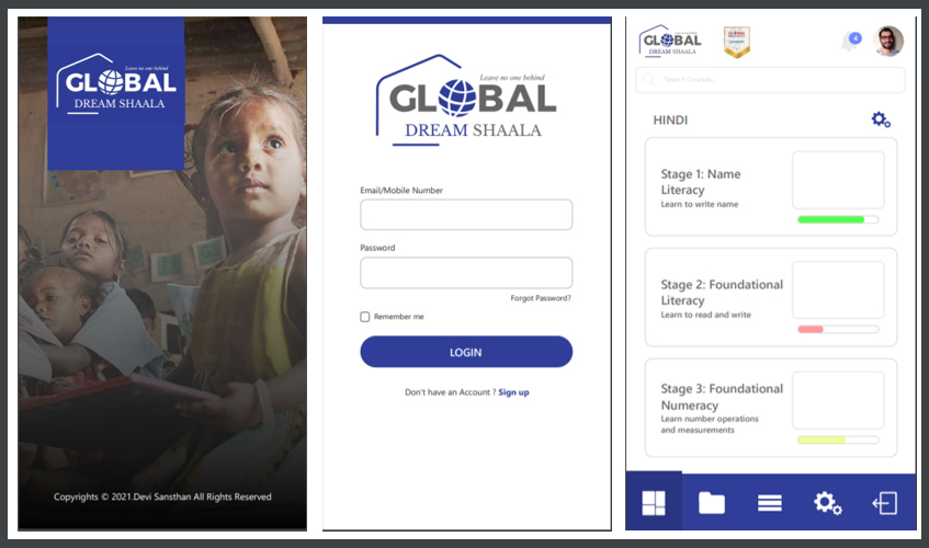 LMS Mobile application